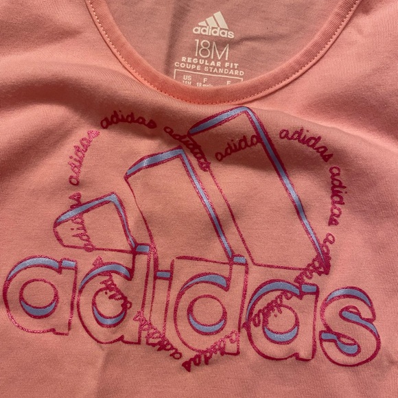Girls 18 Month Adidas Outfit - Picture 2 of 4